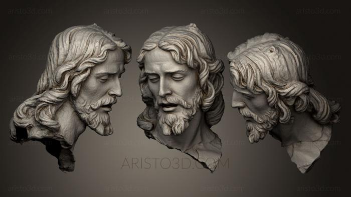 Busts and heads antique and historical (BUSTA_0366) 3D model for CNC machine